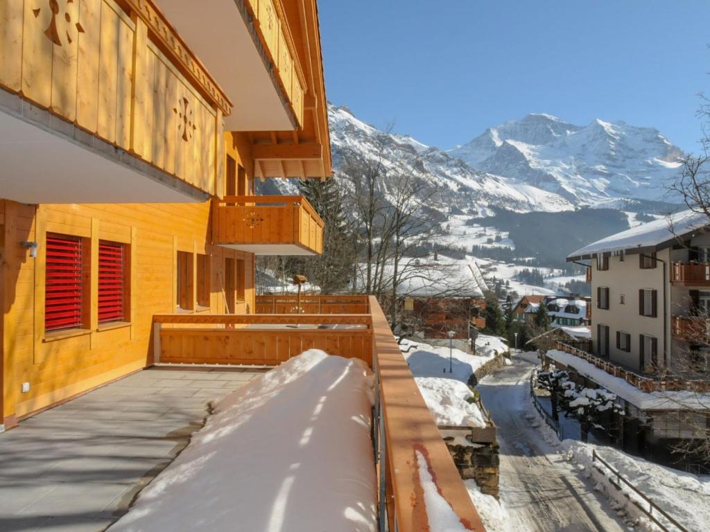Exterior view, Apartment Bergfrieden Apt- 2 by Interhome in Wengen
