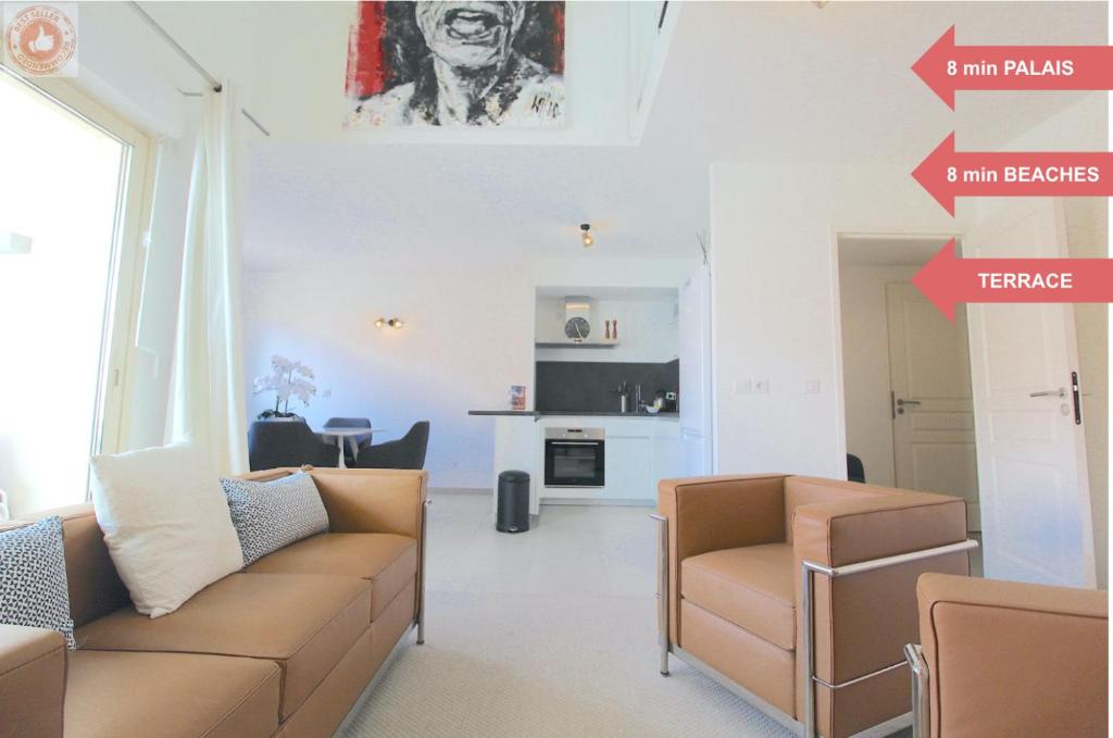 ALC - MONT8 - 8 min Palais and Beaches, Cannes