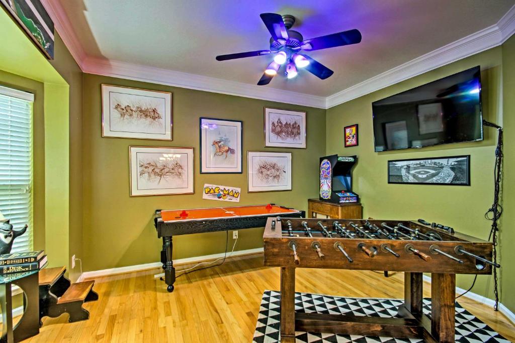 Greer House with Deck, Game Room and Home Gym!