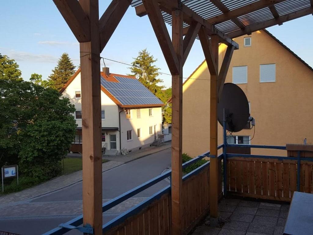 Spacious apartment in Aurach with a balcony