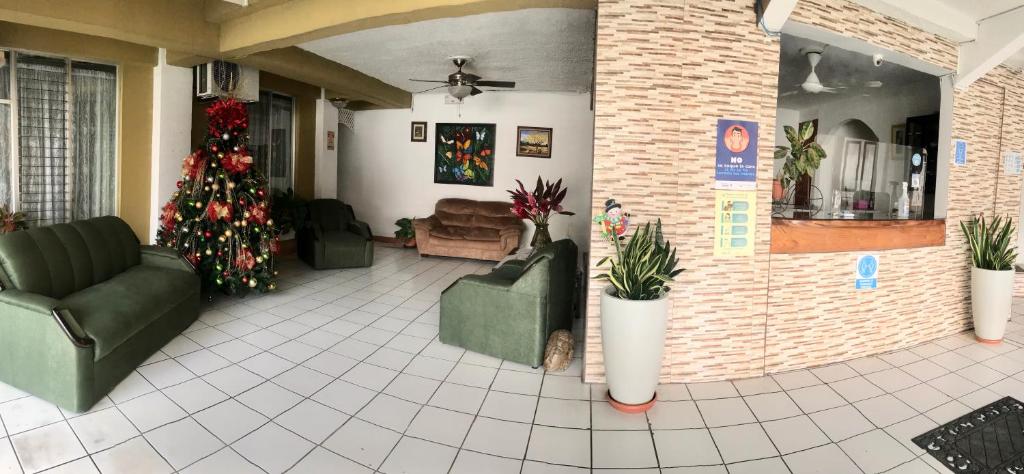 Lobby, Hotel Malinche in Quepos