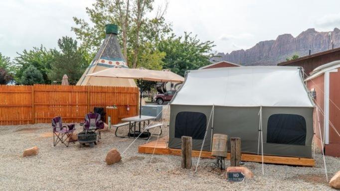 FunStays Glamping Setup Tent in RV Park #4 OK-T4 photo