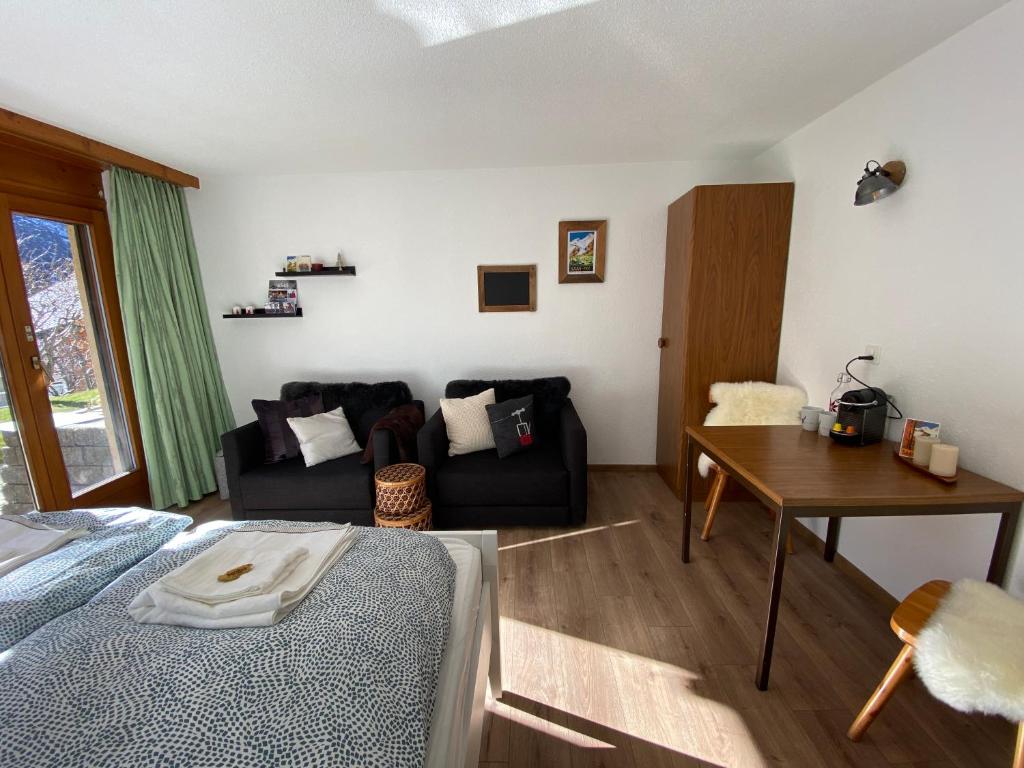 Haus Alpalin - adjacent studios 'Mischabel', cosy, central - 3
