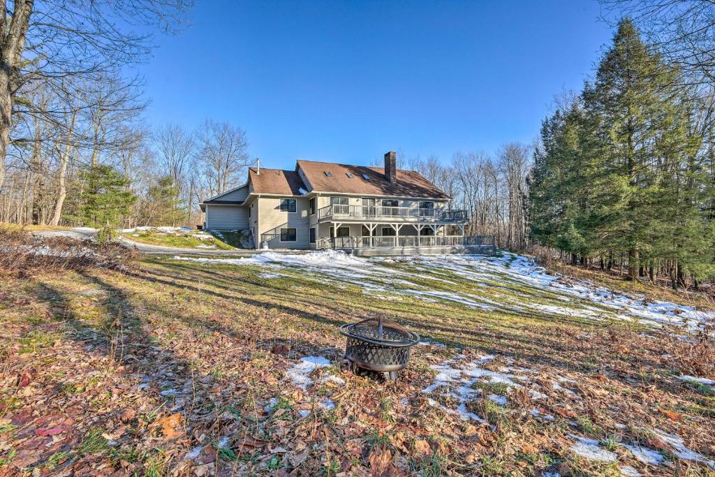 Berkshires Getaway with Deck and Mountain Views!