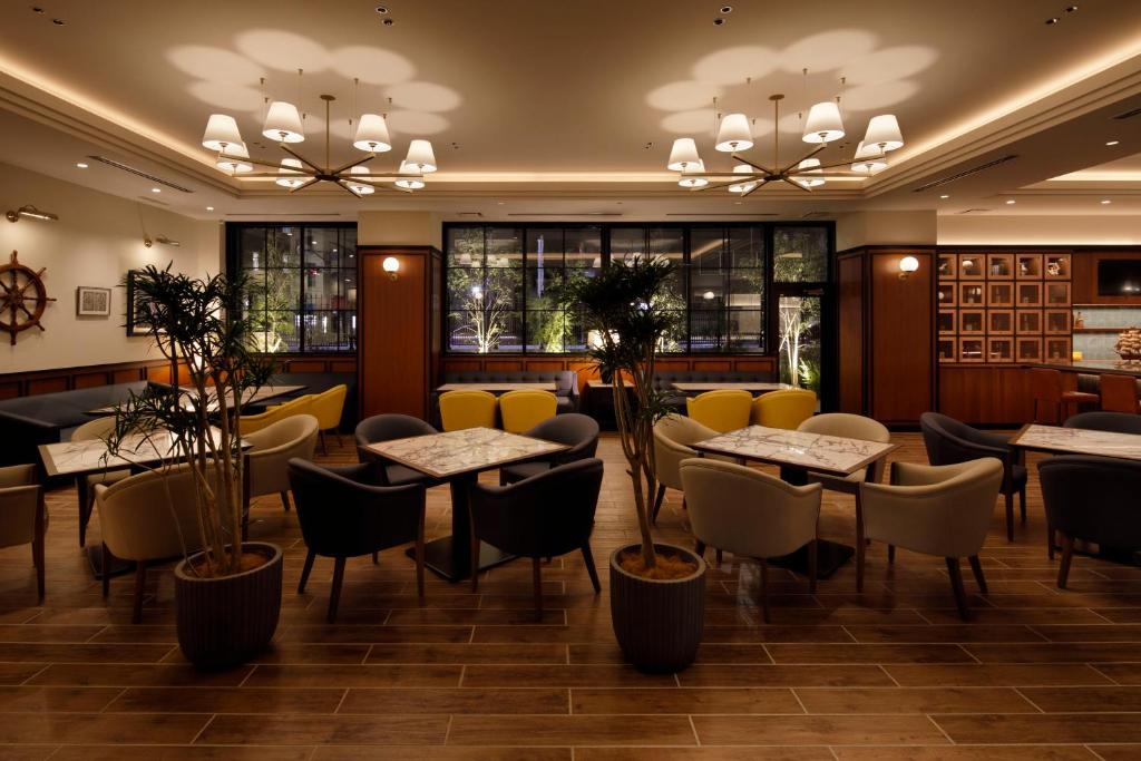 HOTEL NEW PORT YOKOSUKA의 침실 전경