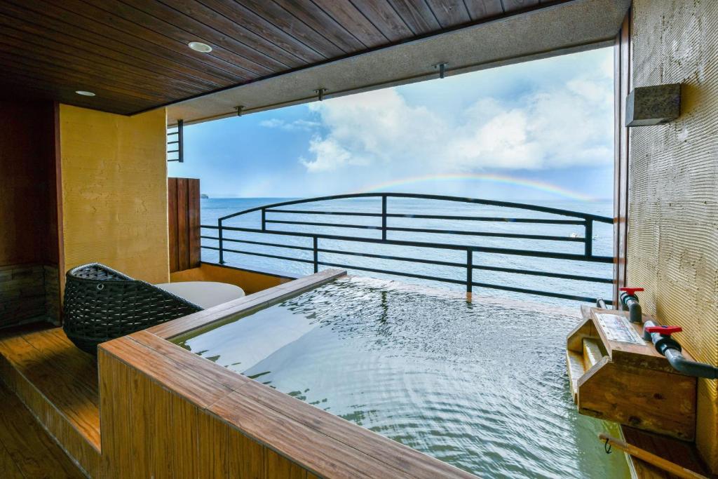 호카와 온센 호텔 전경