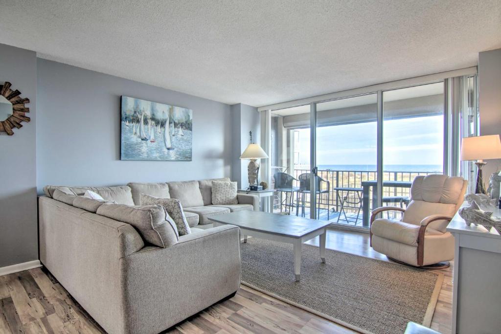 Steps to Beach Condo with Balcony in Ocean City, Ocean City