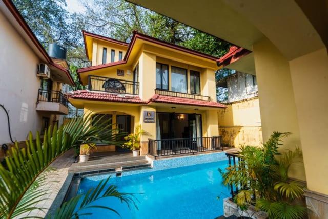 Lagoon Complex, Luxury Villa, Calangute - 3bhk, pool, wifi, nrbeach-Goa photo