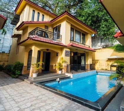 Lagoon Complex, Luxury Villa, Calangute - 3bhk, pool, wifi, nrbeach-Goa — Hotel in Goa