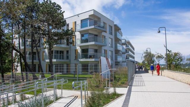 Apartament Przy Plazy Arka z widokiem na Morze 전경