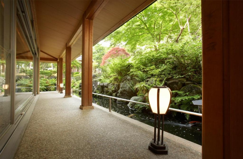 Balcony/terrace, Iwamuro Onsen Ryokan Fujiya in Niigata