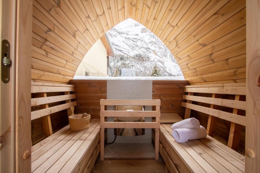 Sauna, Chalet Coeur des Brevieres by Chalet Chardons in Tignes