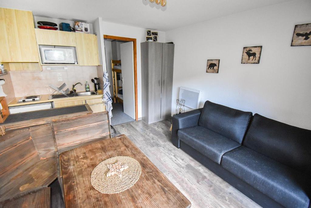 Au Pied des Pistes B48, Chaleureux studio 4 pers, balcon plein SUD, DRAPS NON COMPRIS - 3
