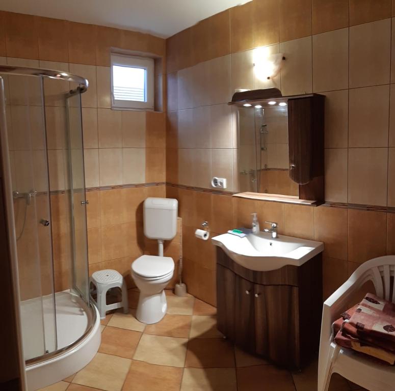 Bathroom, Sunshine Apartment in Hajduszoboszlo