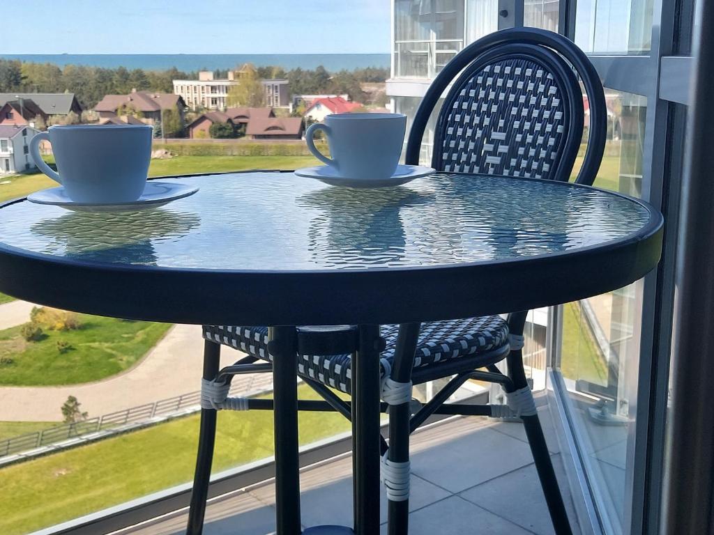 Apartamentai Elija su vaizdu i jura — Hotel in Palanga