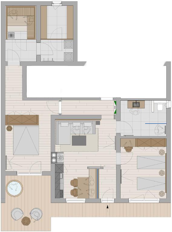 Schöne Wohnung mit Ausblick, Sauna und Hot-Pot in Westendorf, Tirol - 4