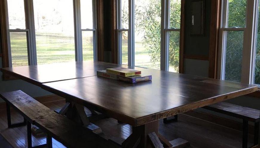 The Lodge - Chestnut Log Cabin & Game Room 전경