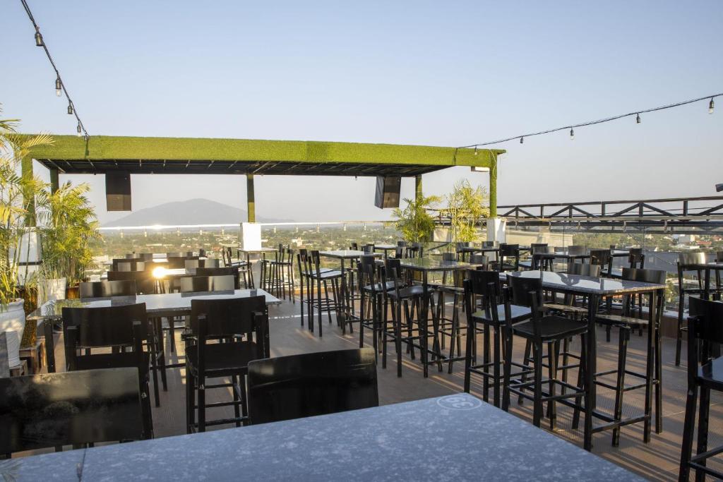 Balcony/terrace, Hapyson Hotel in Huyen Long Khanh