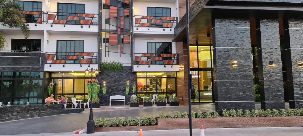 Balcony/terrace, The Room Boutique Hotel in Sakon Nakhon