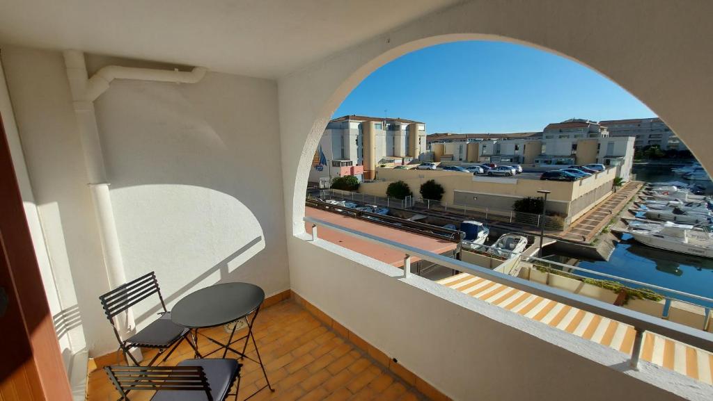 studio quartier plages vue marina - 2