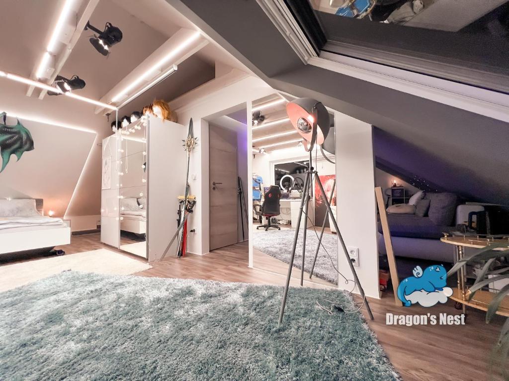 Dragon’s Nest: Cozy & modern attic loft  Nuremberg