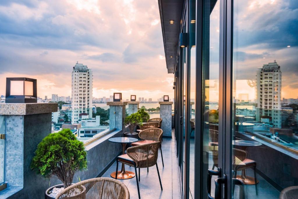 View, Flower Garden Hotel in Hanoi