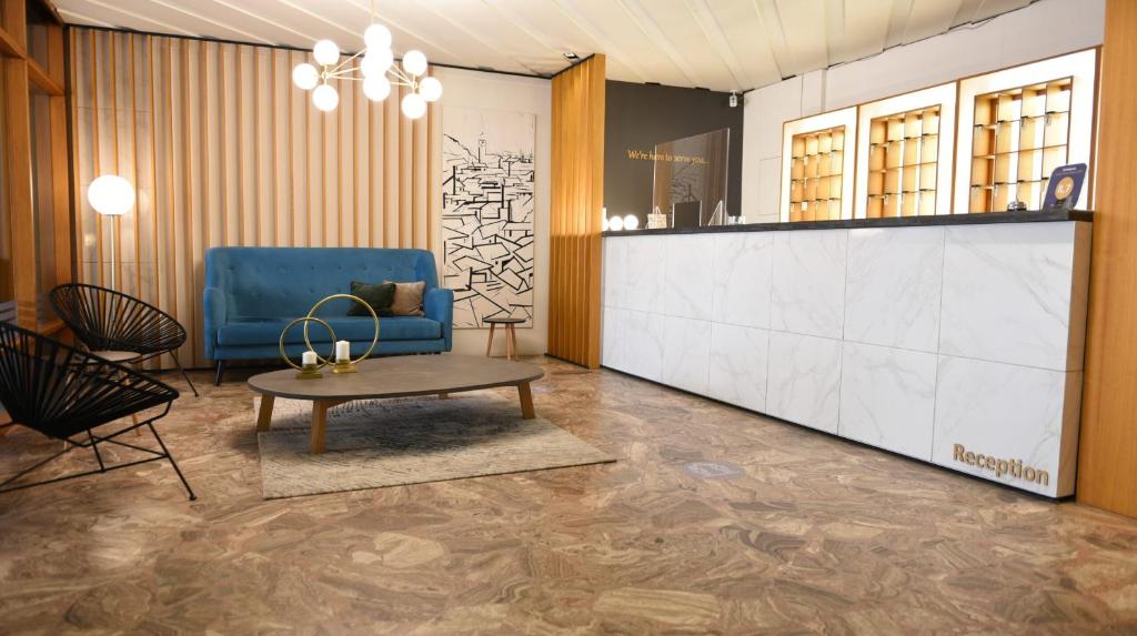 Lobby, Hotel Xanthippion in Xanthi