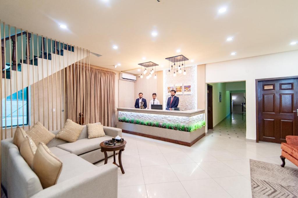 Shelton Rezidor Islamabad フロント・ロビー