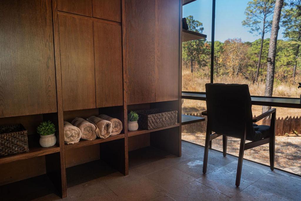 Cabana de lujo con cocina totalmente equipada y comoda con Tina photo