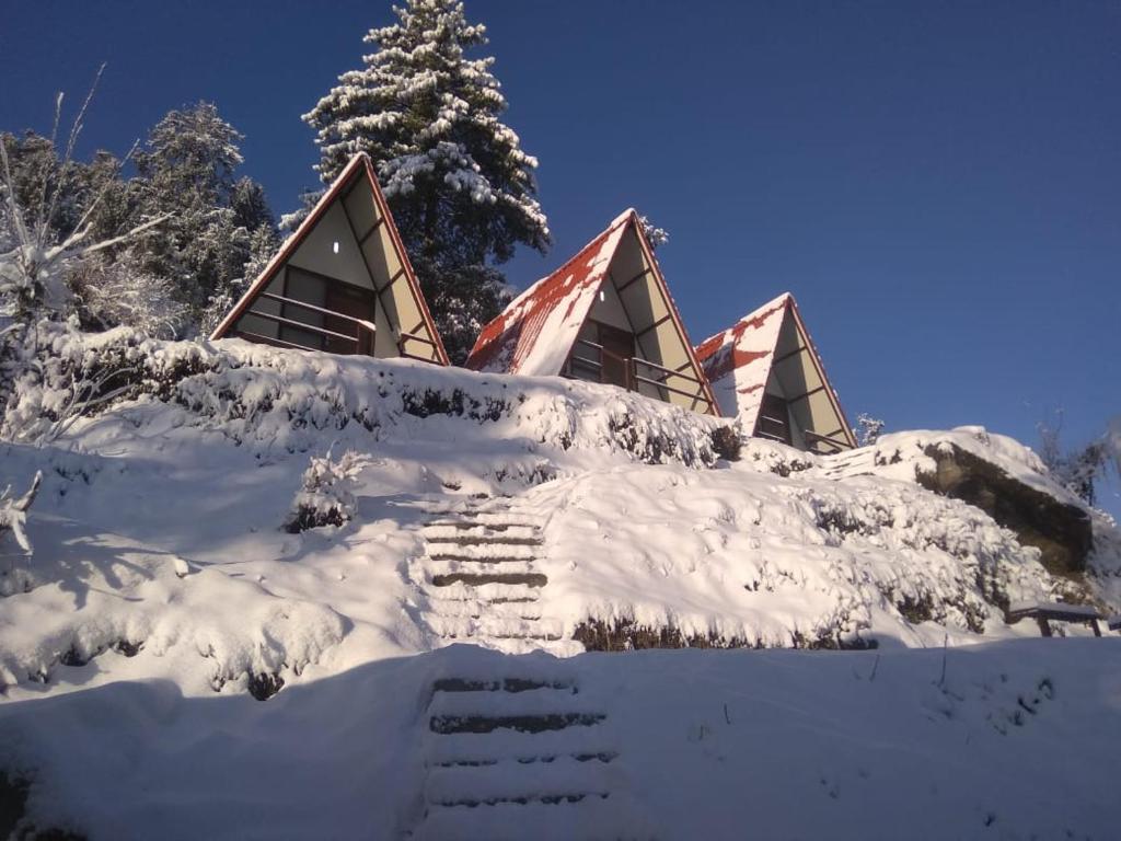 Cottages Amid Mountains photo