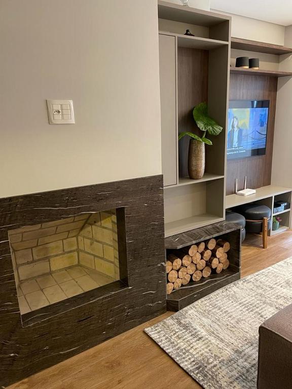 Apartamento Novo na Serra Gaucha com Lareira