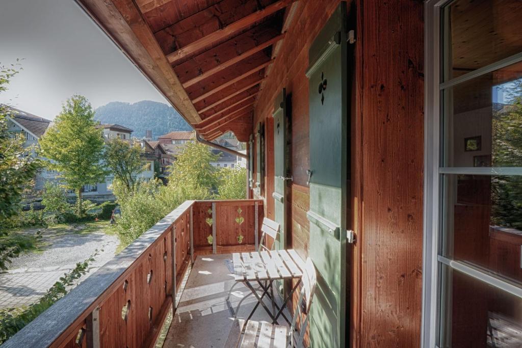 Balcony/terrace, CityChalet in Interlaken