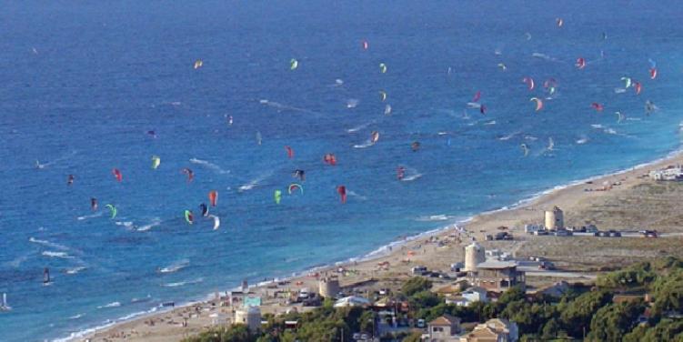 Hotel Pegasos — Beach in Nikiana, Ionian Islands