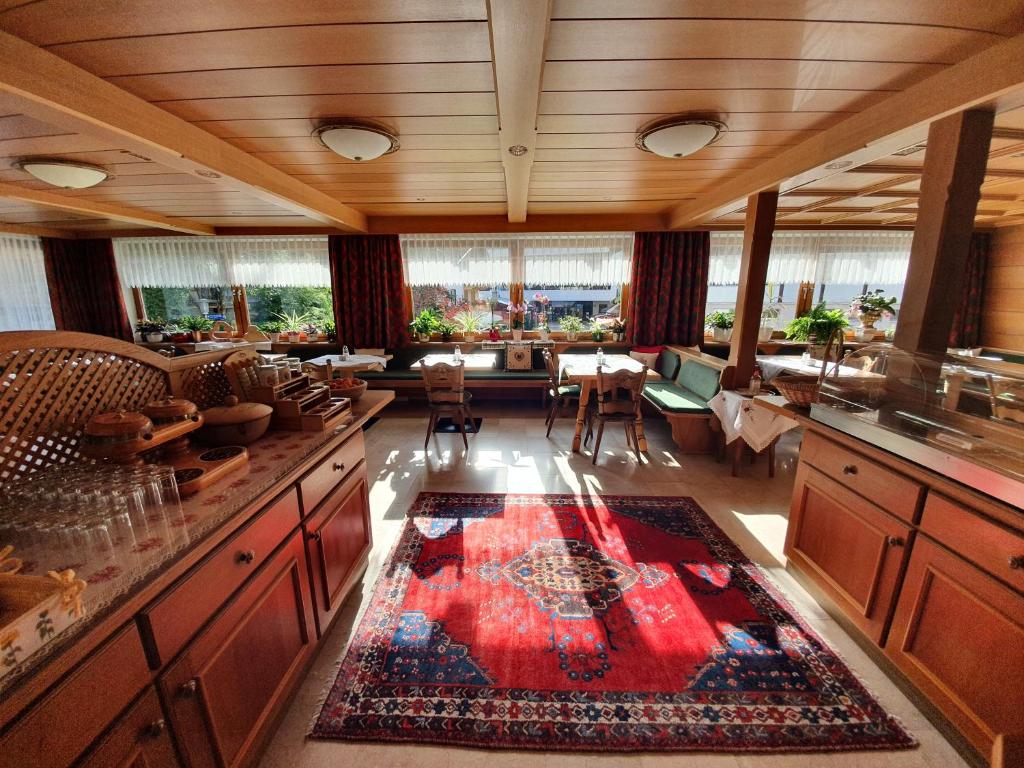 조식 제공 풍경