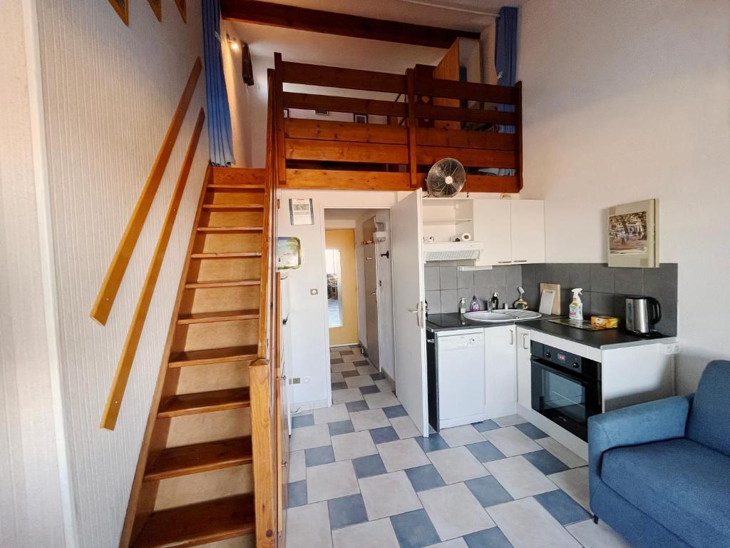 Appartement T2 mezzanine vue mer avec piscine - 4