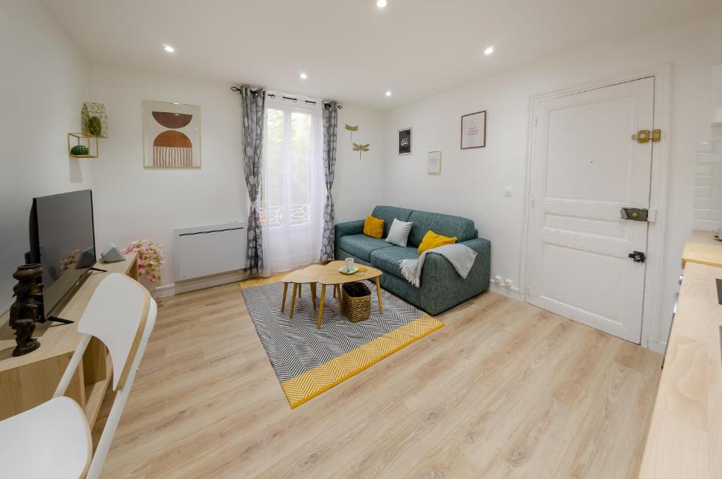 Perle Rare : T2 de haut standing la garenne colombe limite Courbevoie