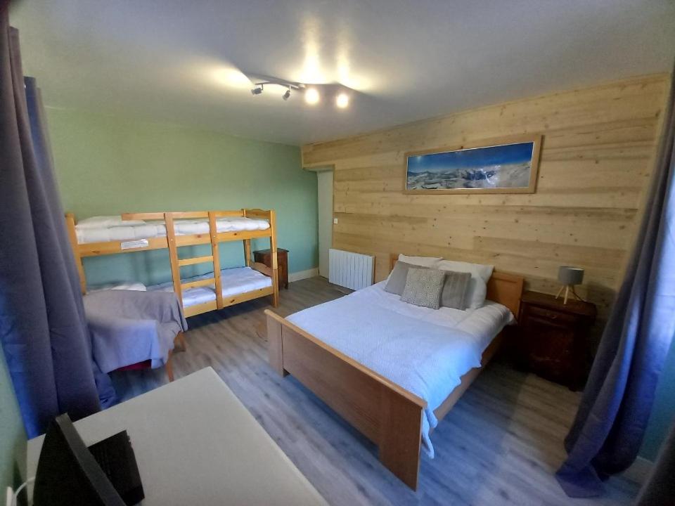 La Plagne Proche Montchavin appartement calme vue top photo