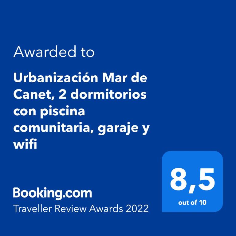 Urbanización Mar de Canet, 2 dormitorios con piscina comunitaria, garaje y wifi - 4