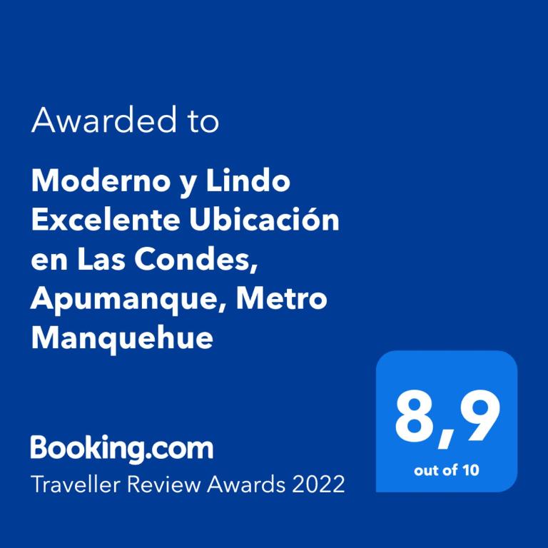 Moderno y Lindo Excelente Ubicación en Las Condes, Apumanque, Metro Manquehue - 2