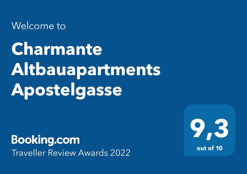 Charmante Altbauapartments Apostelgasse — Hotel in Vienna