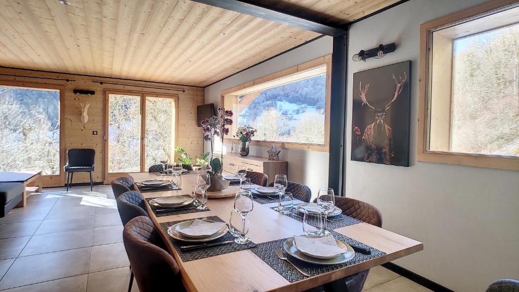 Chalet BAS-THEX 8-10 pers SAINT JEAN D'AULPS- PROCHE MORZINE-WIFI - 2