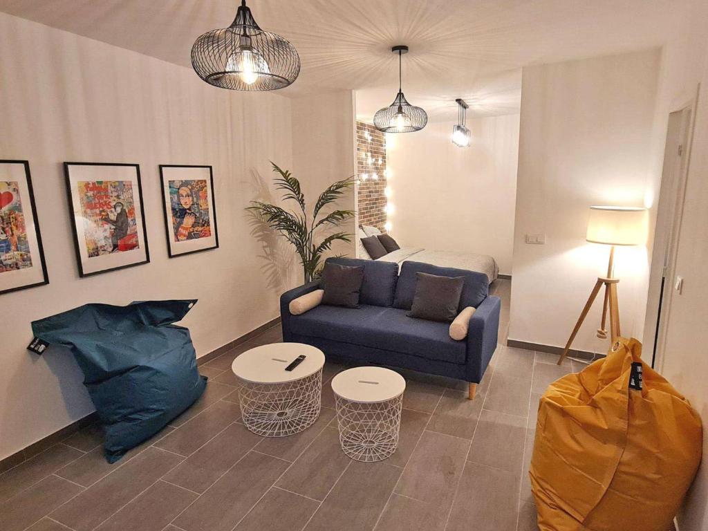 GregBnb - Centre Ancien - T2 style loft, Toulon