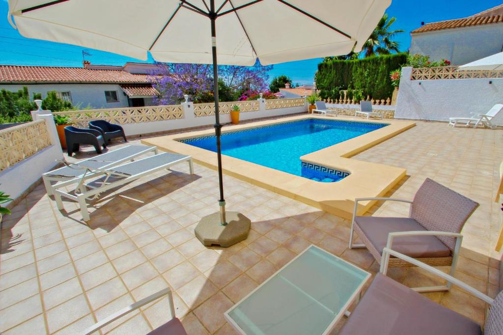 Sol Mar - sea view holiday home with private pool in Benissa - 2