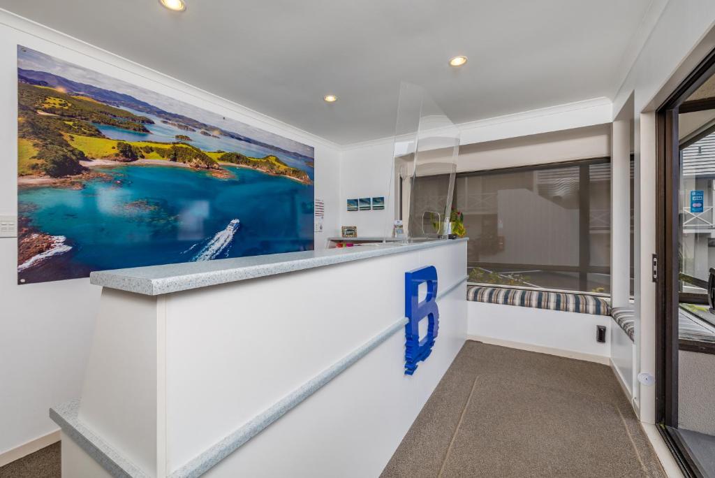 Lobby, Breakwater Motel in Bay of Islands