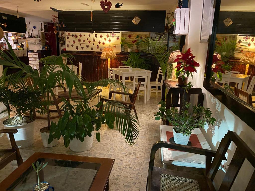 Shared lounge/TV area, Hotel La Piazzetta in Merida