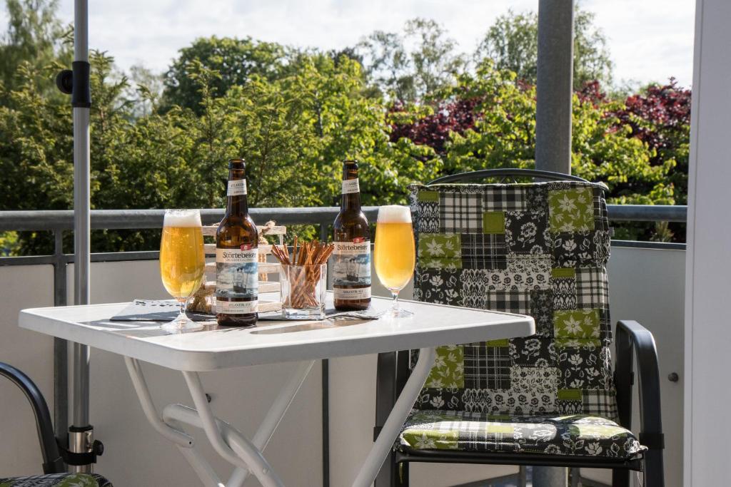 Studio 11 im Haus Stranddistel, modernes Studio im 1 OG fur 2 Personen in Zingst, Zingst