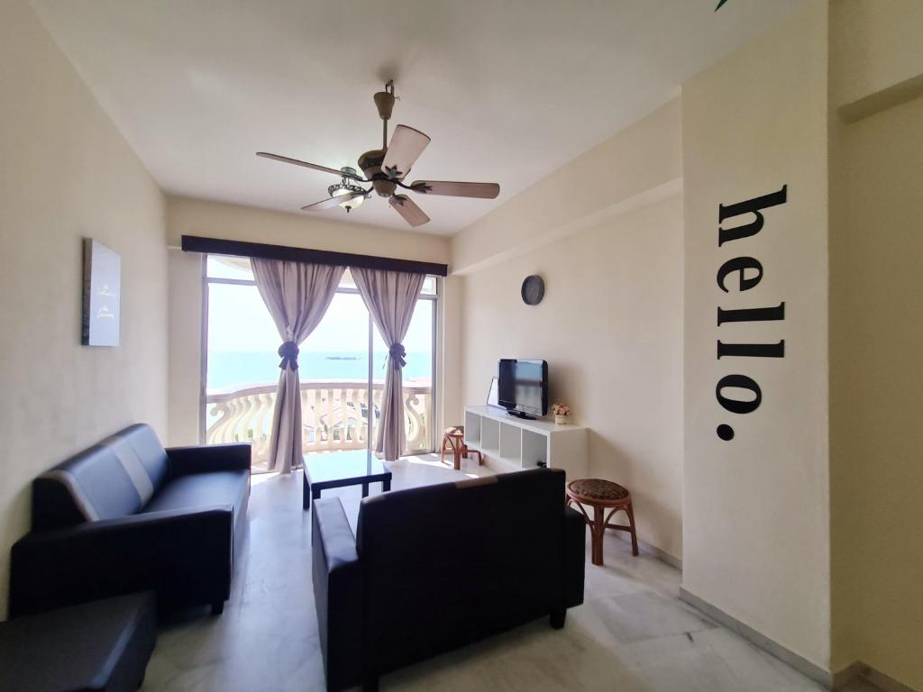 MAPLESTAR SEAVIEW 海景 SUITE - BEACHFRONT - PRIVATE UNIT Glory Beach Resort — Hotel in Port Dickson