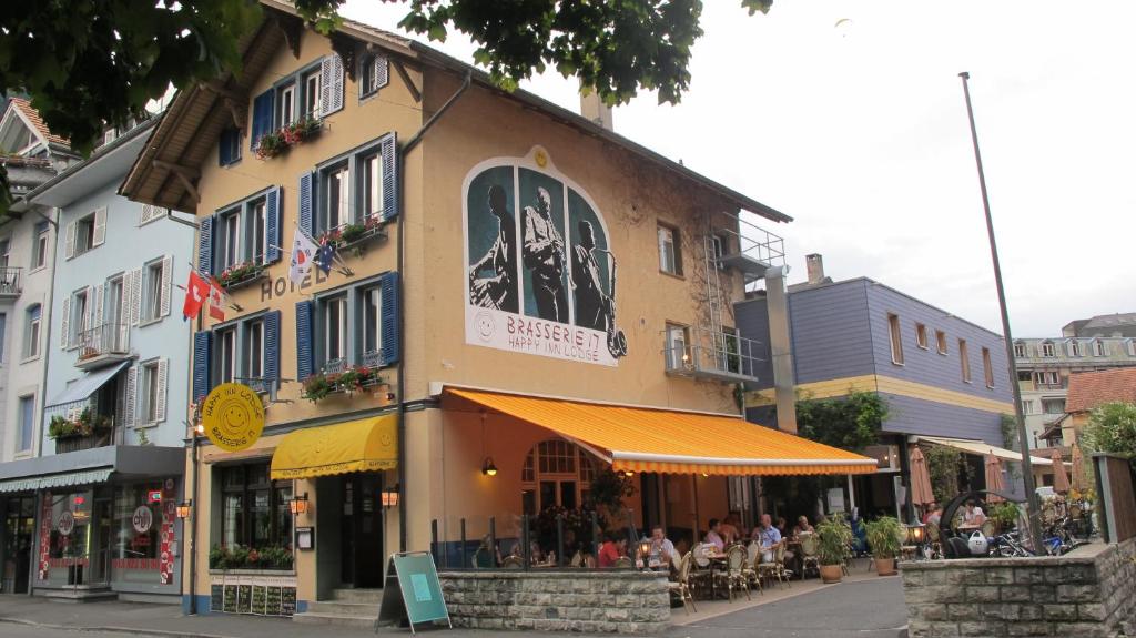 Entrance, Happy Inn Lodge in Interlaken