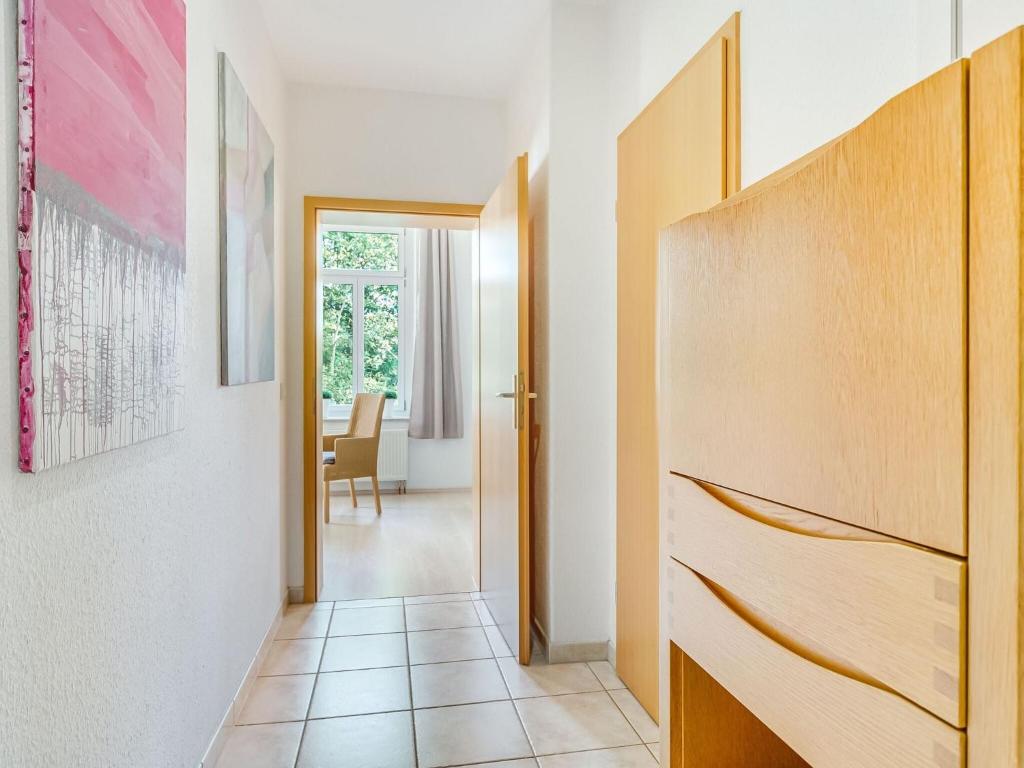 Pretty apartment with large communal terrace near Borstendorf