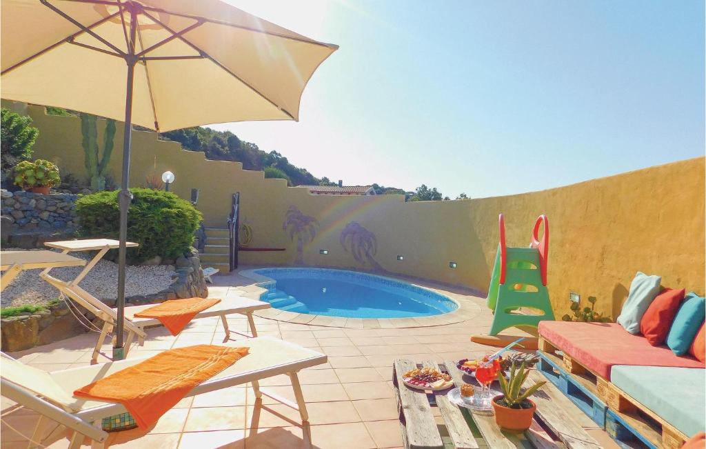 Awesome apartment in Gonnesa w/ WiFi, Outdoor swimming pool and 1 Bedrooms img6